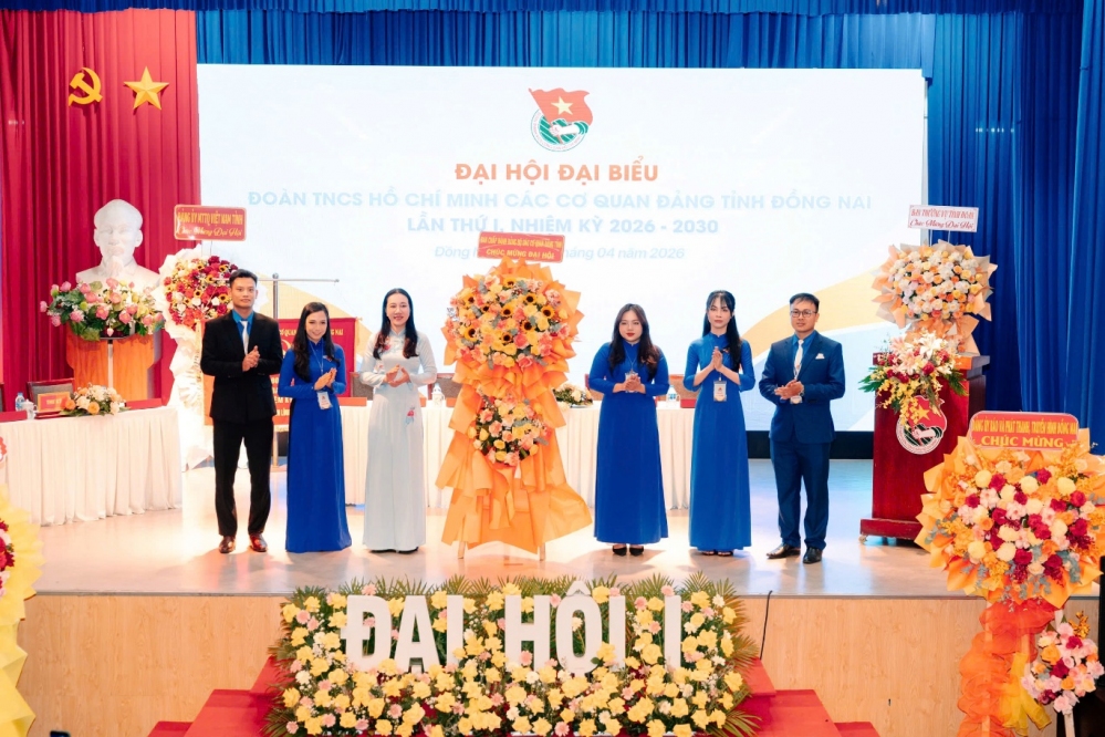 ĐẠI HỘI ĐẠI BIỂU ĐOÀN TNCS HỒ CHÍ MINH CÁC CƠ QUAN ĐẢNG TỈNH ĐỒNG NAI LẦN THỨ I, NHIỆM KỲ 2026 – 2030