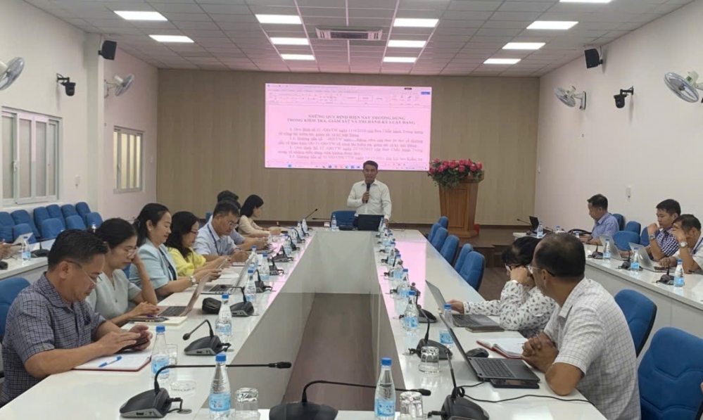 Hội nghị triển khai, hướng dẫn nghiệp vụ về công tác kiểm tra, giám sát tại Đảng bộ Báo và Phát thanh Truyền hình Đồng Nai