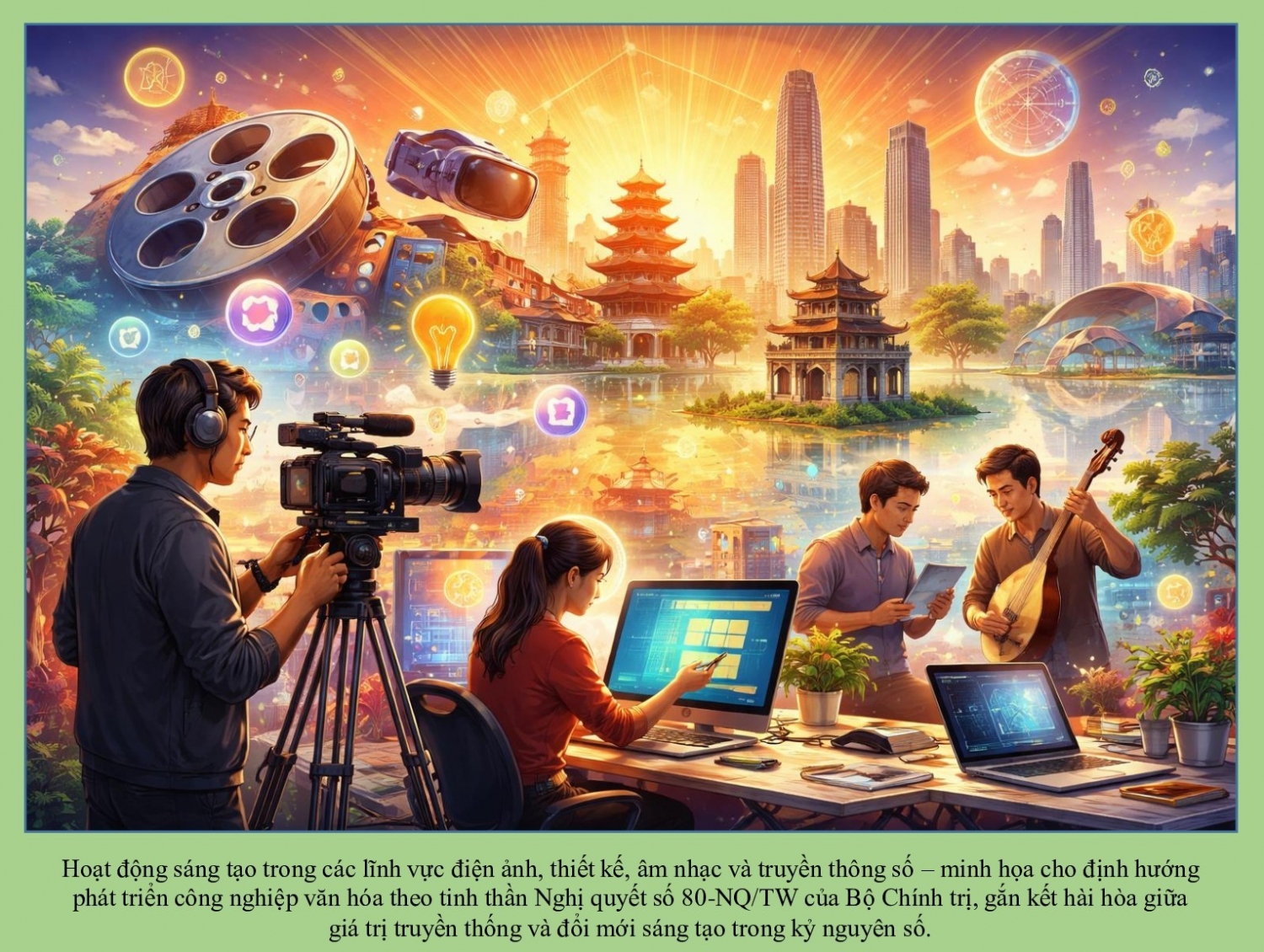 Bảo tồn và phát huy giá trị truyền thống, tôn vinh Chủ tịch Hồ Chí Minh, gắn kết hài hòa giữa di sản, sáng tạo nghệ thuật, đời sống Nhân dân và khát vọng phát triển đất nước theo tinh thần Nghị quyết số 80-NQ/TW của Bộ Chính trị.